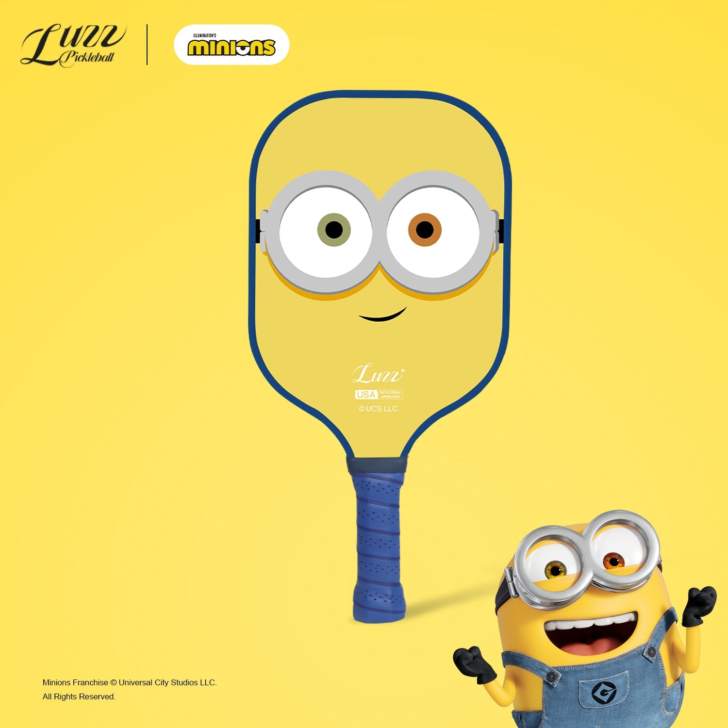  Minions Checker Champ Original Paddle