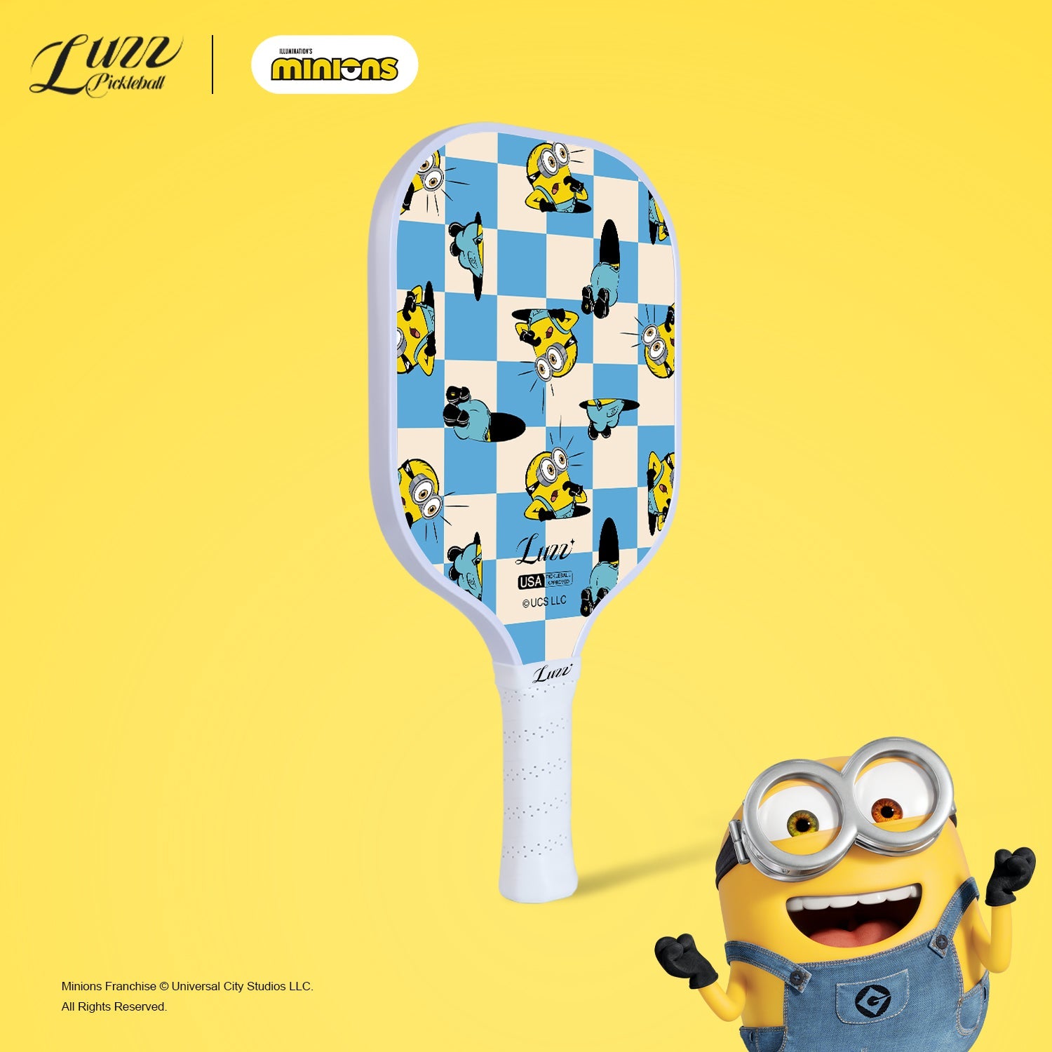  Minions Checker Champ Original Paddle