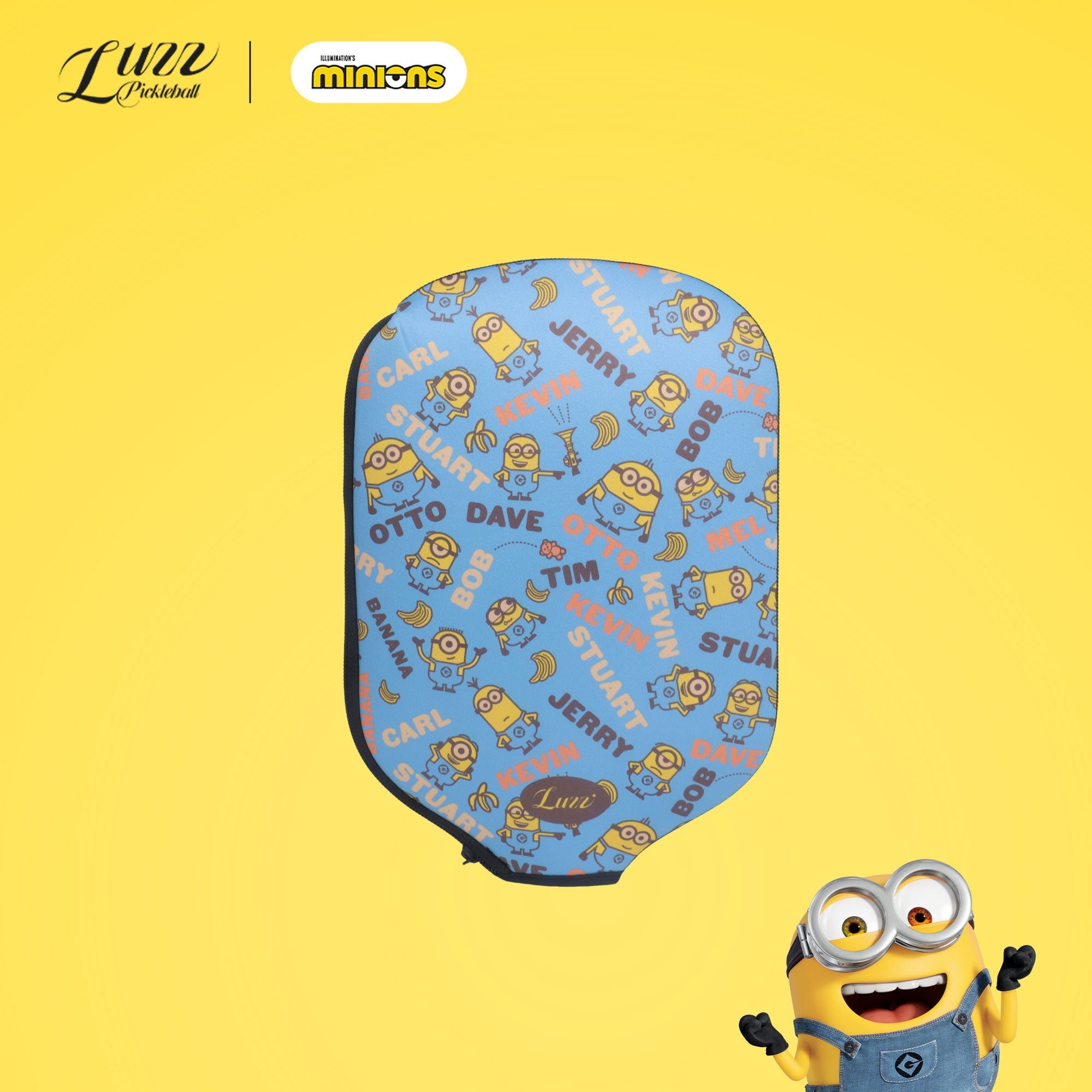 Pickleball Minions Paddle Cover