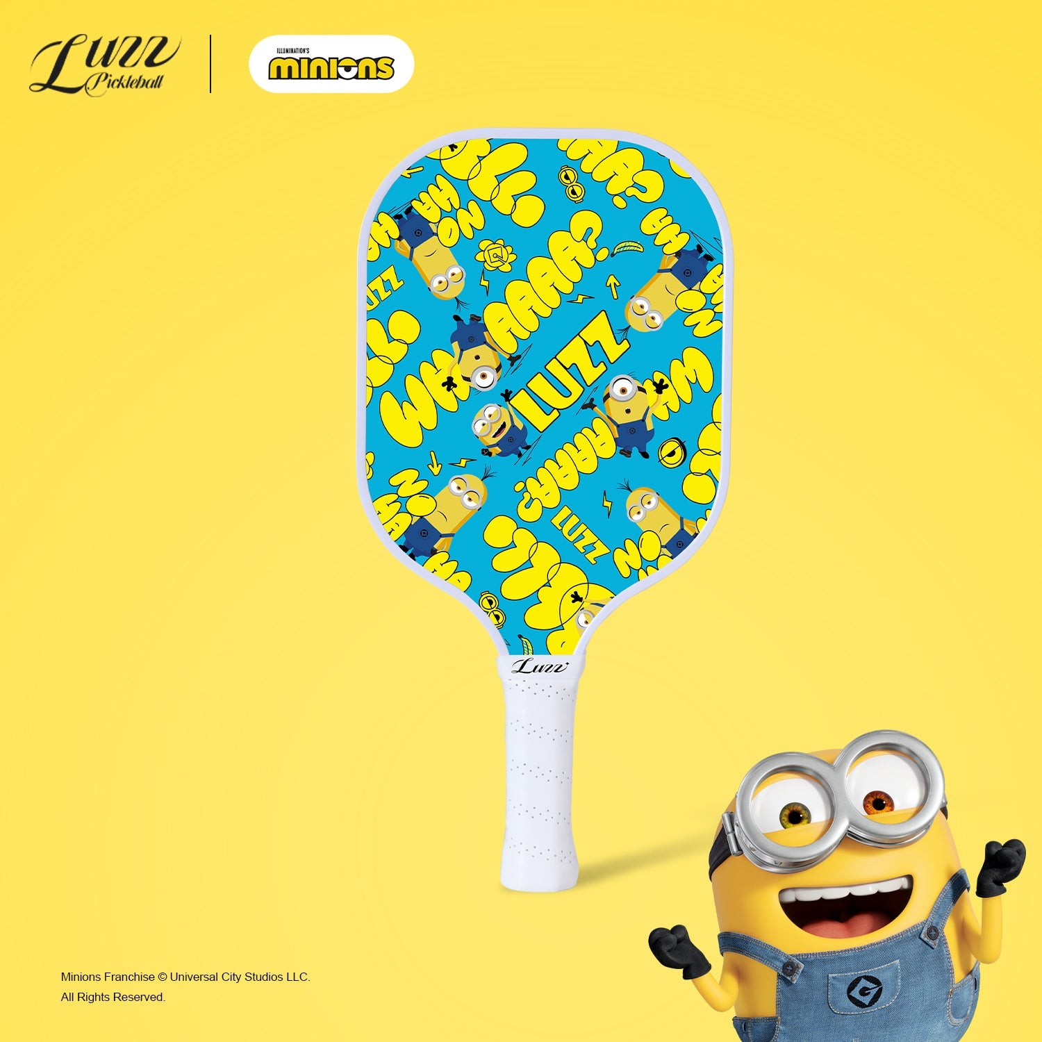  Minions Checker Champ Original Paddle