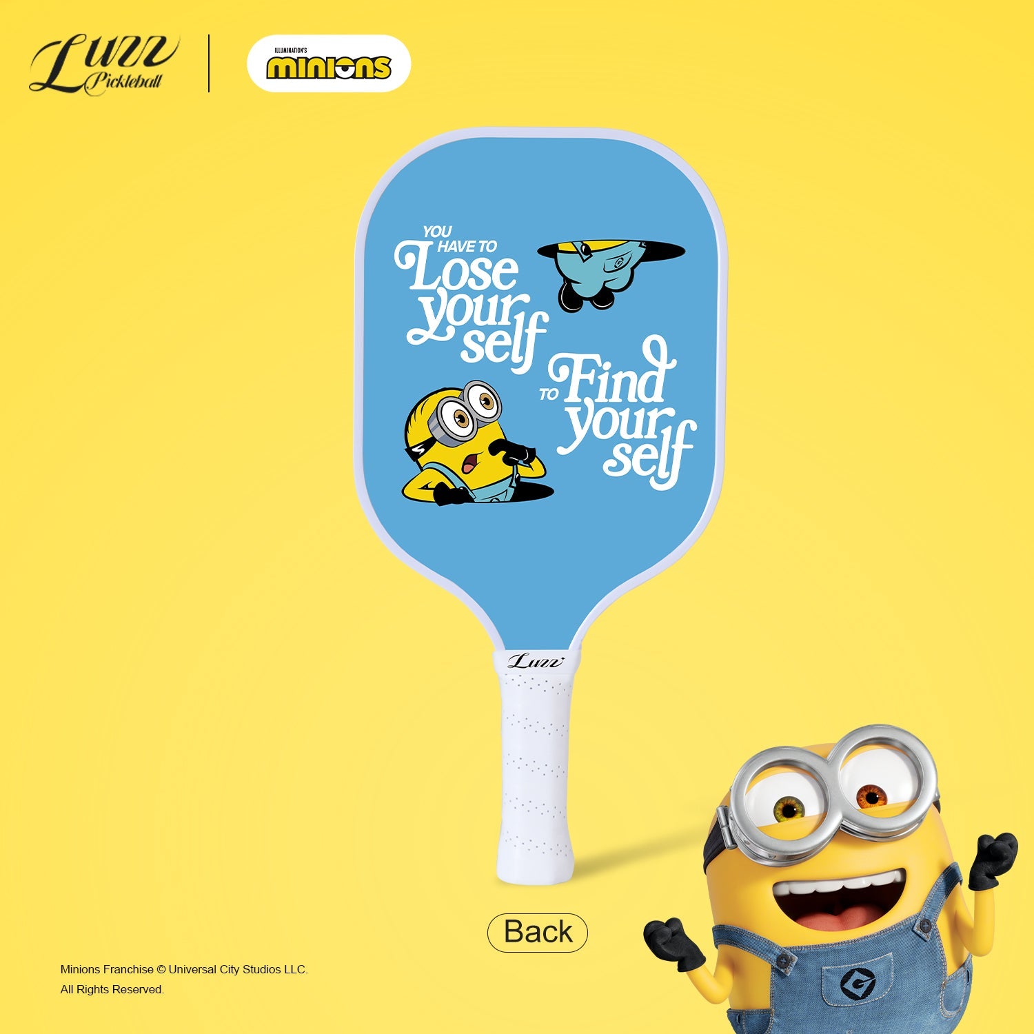  Minions Checker Champ Original Paddle