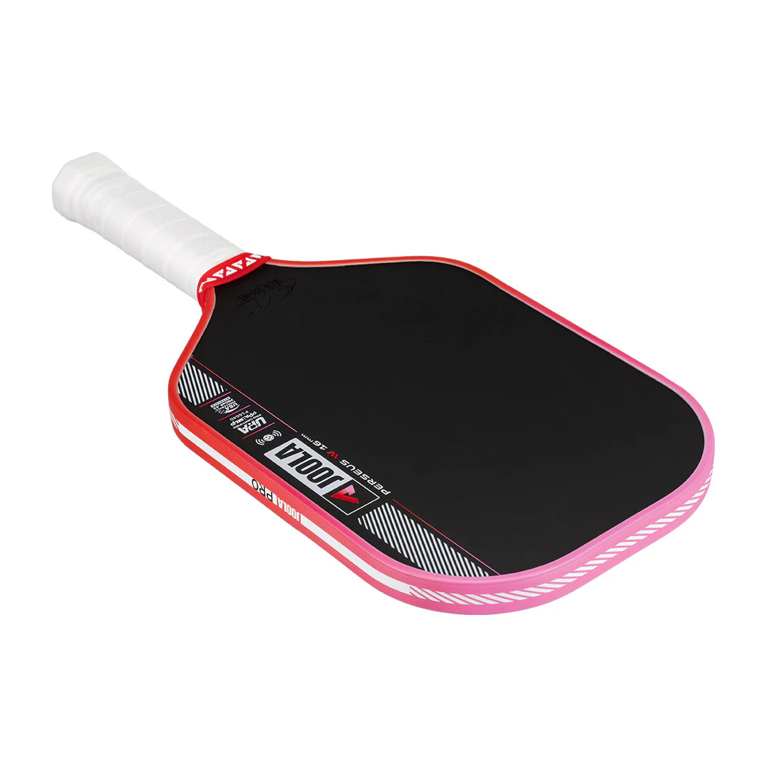 JLSport Ben Johns Perseus Pro IV Pickleball Paddle - 16mm Pink