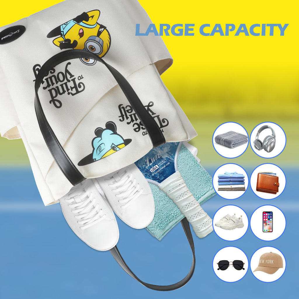 pickleball Minions Versatile Pickleball Paddle Shoulder Bag