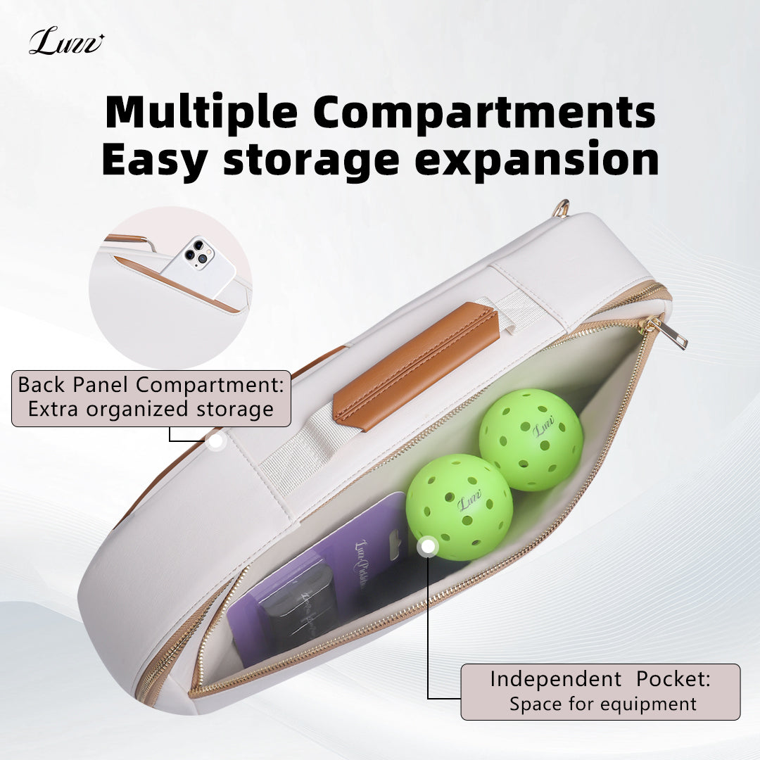  Pickleball Bag - Waterproof, Versatile, Spacious