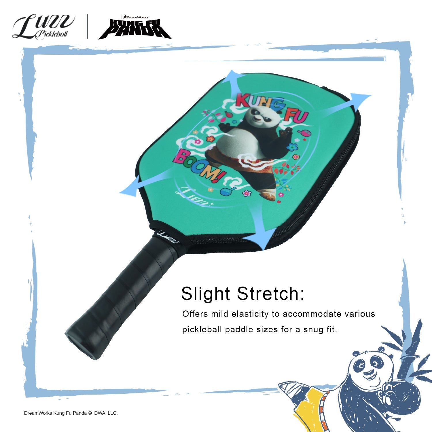Pickleball x Kung Fu Panda Limited Edition Paddle Cover