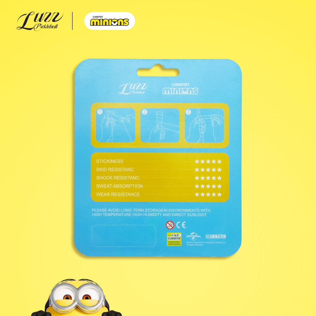  x Minions Professional Pickleball Paddle Grip Tape