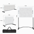  Portable adjustable length and height 3 meters indoor and outdoor mini portable DINK net