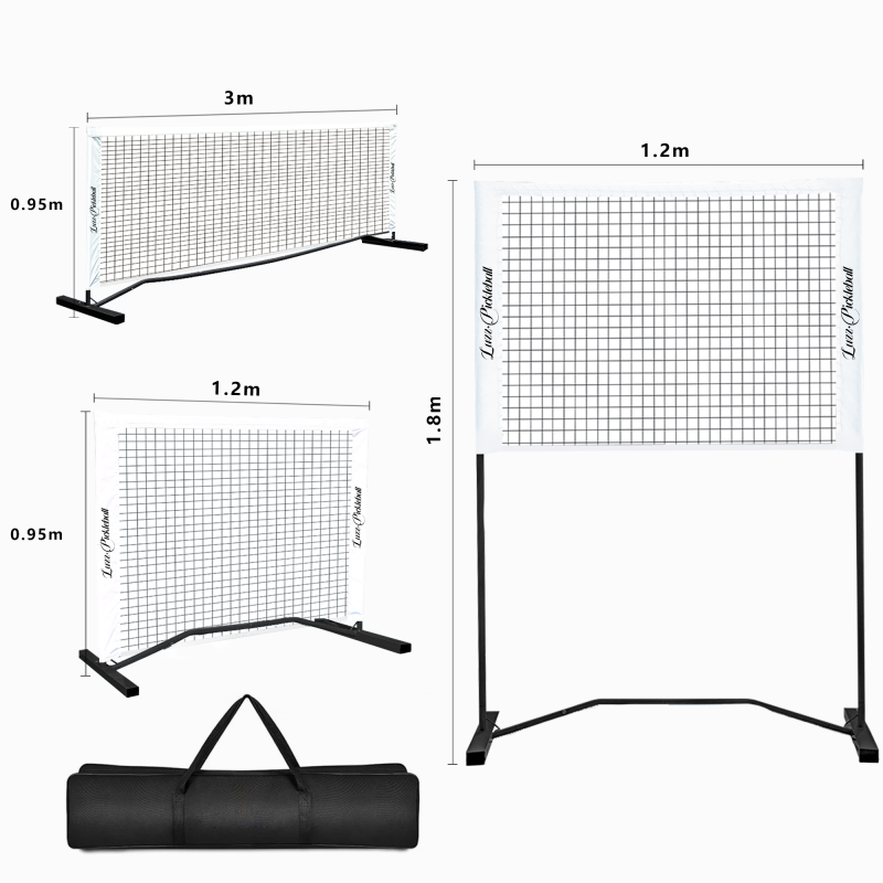  Portable adjustable length and height 3 meters indoor and outdoor mini portable DINK net