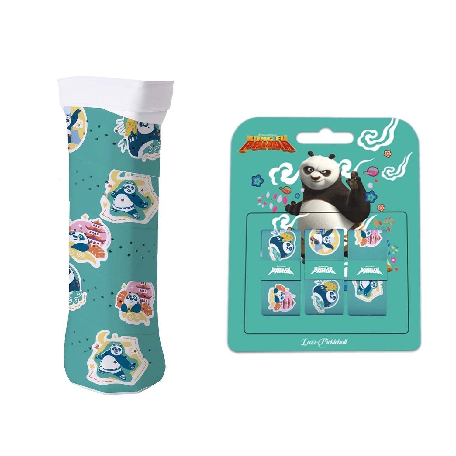  x Kung Fu Panda Professional Pickleball Paddle Grip Tape